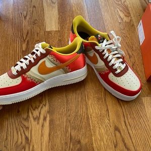 NEVER WORN NIKE special edition AIR FORCE 1s / FRESH OUT OF THE BOX